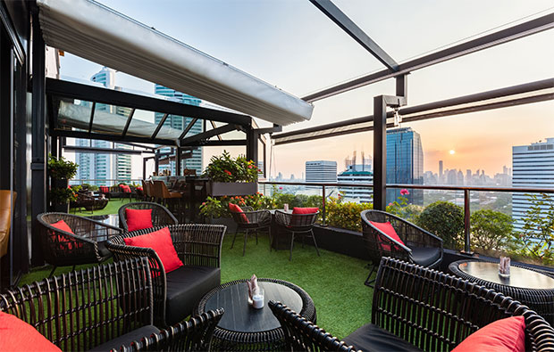 Rembrandt Hotel and Suites Rooftop Bar