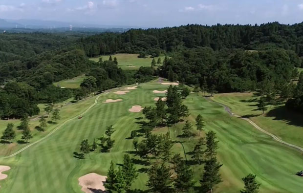Rifu Golf Club Aerial