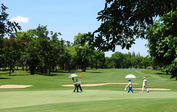 caddies, royal gems golf club, bangkok, thailand