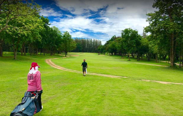 Sawang Resort and Golf Course fairway