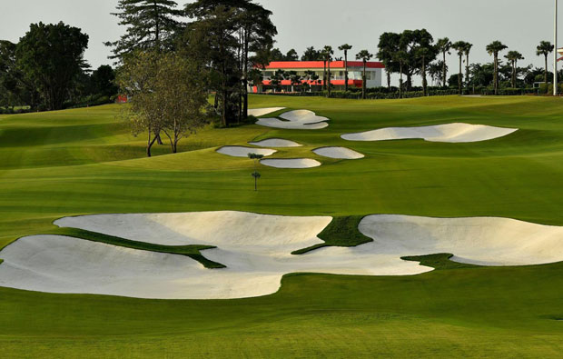Sentosa Golf Club Tanjong Course Bunkers