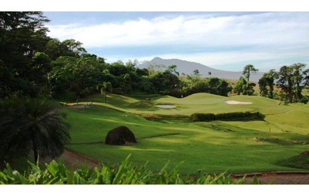 view to green, sentul highlands golf, jakarta, indonesia