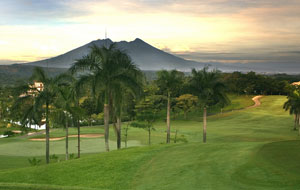 day break at sentul highlands golf, jakarta, indonesia