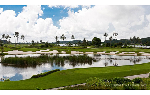 view at song gia golf resort, hanoi vietnam