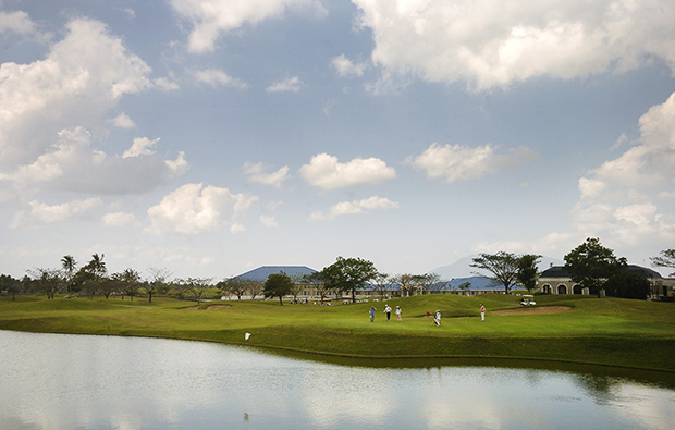 Narrow fairways Summit Point Golf Country Club, Manila, Philippines