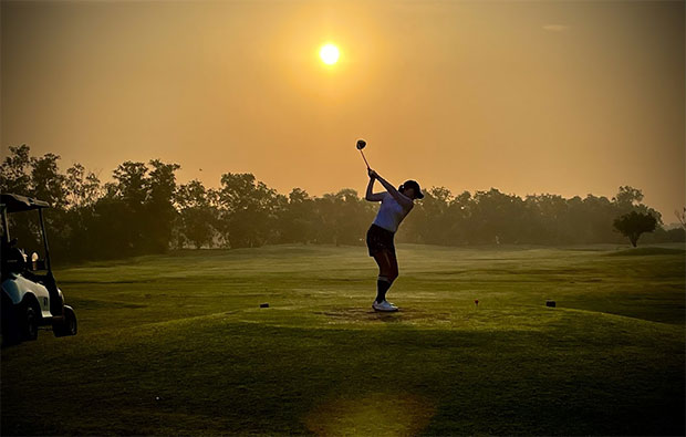 Sunrise Lagoon Country Club Sunset
