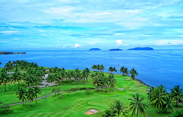 fairway sutera-harbour-golf-country-club, kota kinabalu, malaysia