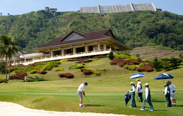 Clubhouse Tagaytay Midlands Golf Club, Manila, Philippines