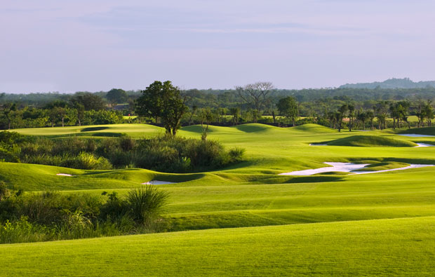 9th hole  at the Vintage Golf Course Mission Hills