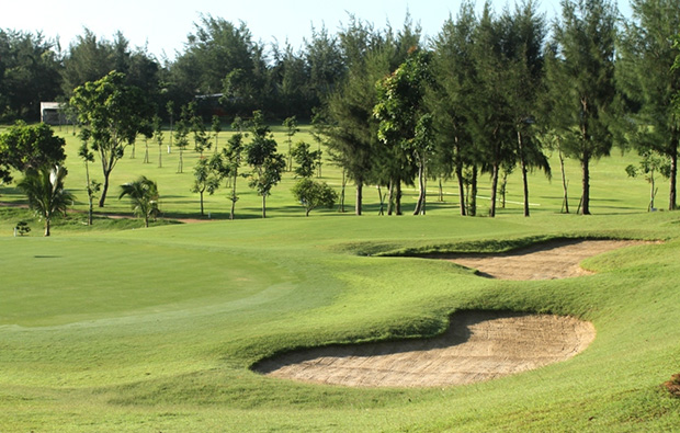 green, vung tao paradise golf resort, ho chi minh, vietnam