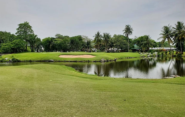 par 3, windsor park golf club, bangkok, thailand
