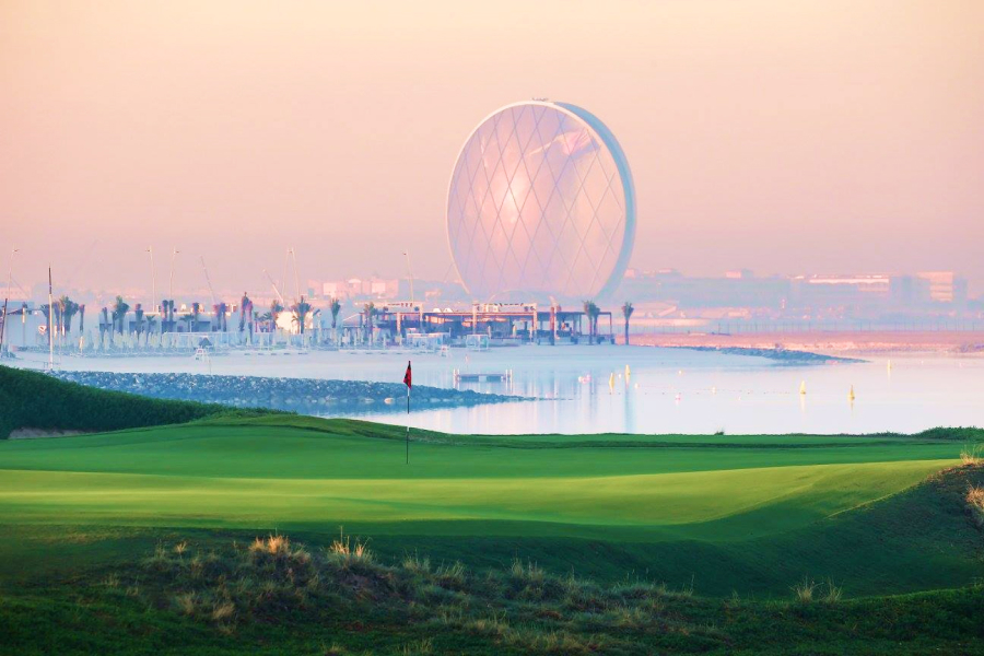 Yas Links Golf Course, Abu Dhabi