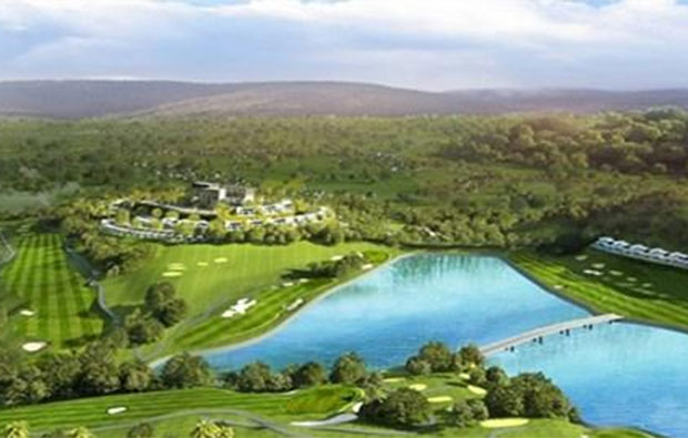 Yen Dung Resort & Golf Club Aerial