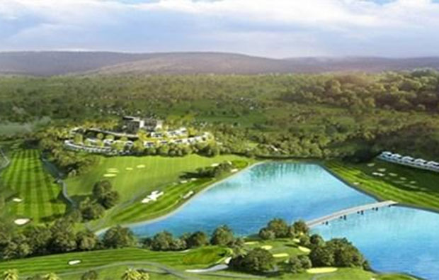 Amber Hills Golf & Resort Aerial